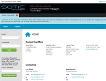 Tablet Screenshot of admin.sotic.net